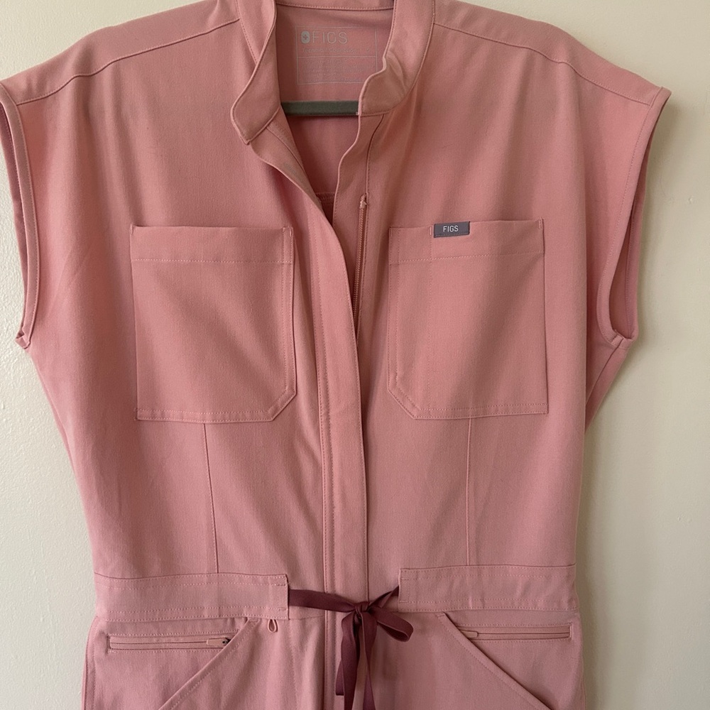 Figs Pink Jumpsuit